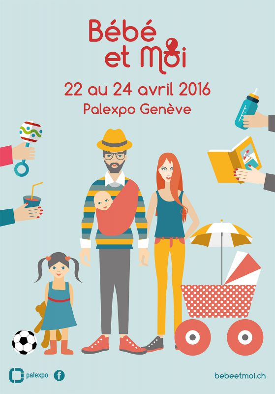 Salon Bebe & Moi – Geneve du 22 au 24 avril 2016